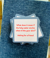 Holy Water Drink Coaster